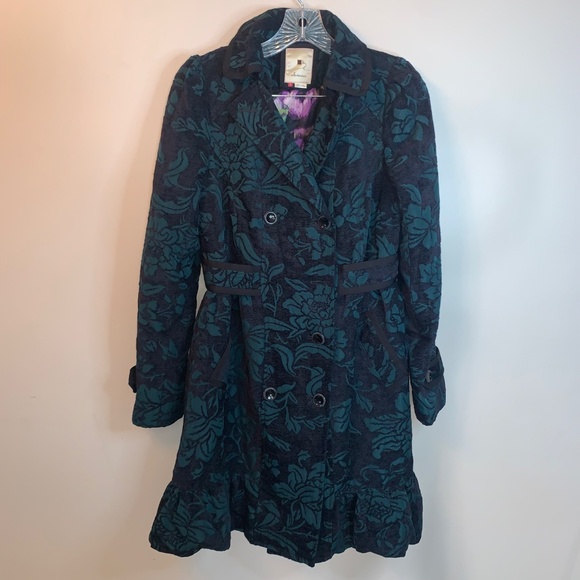 Anthropologie Jackets & Blazers - Anthro Elevenses Emerald Isle Coat 8